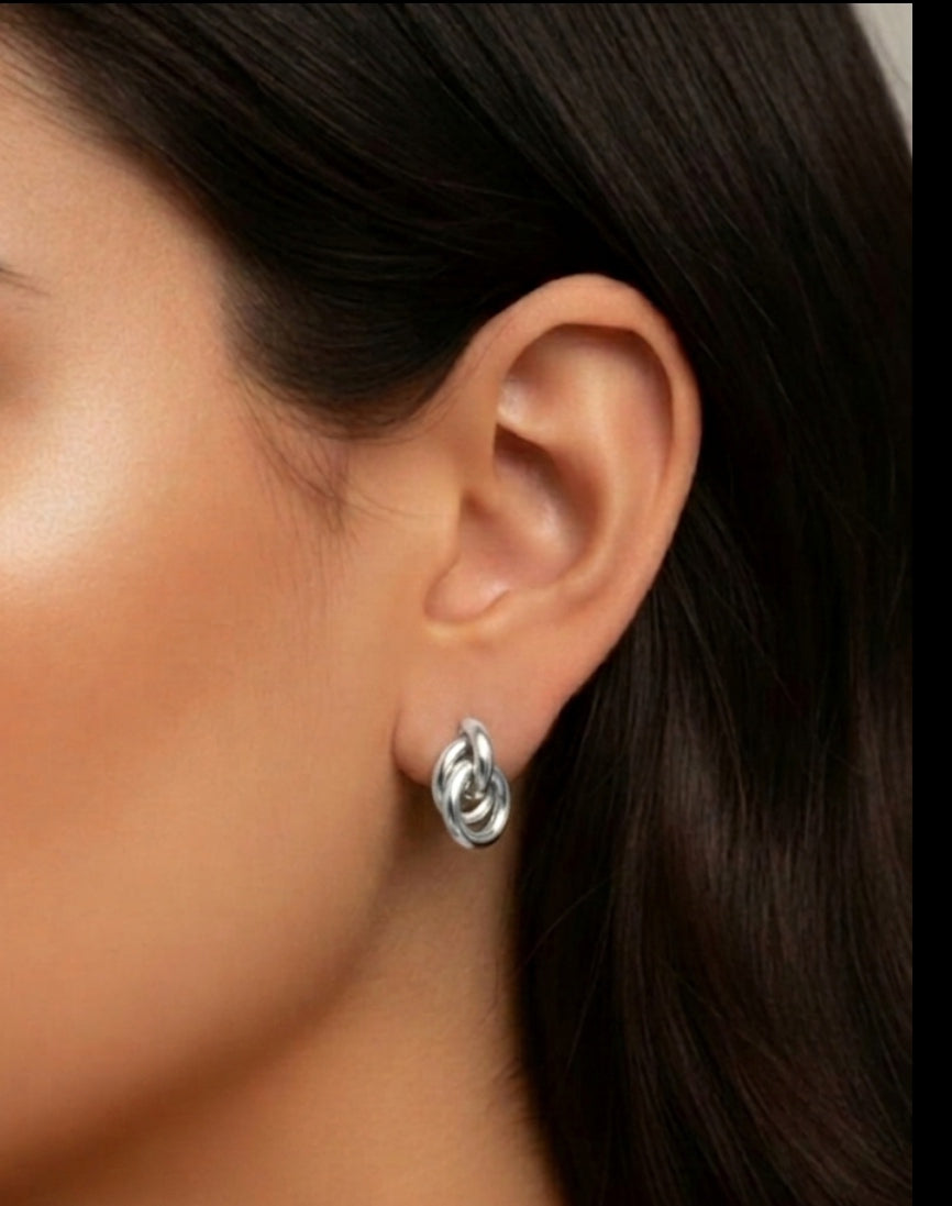 Pendientes de Aro Doble