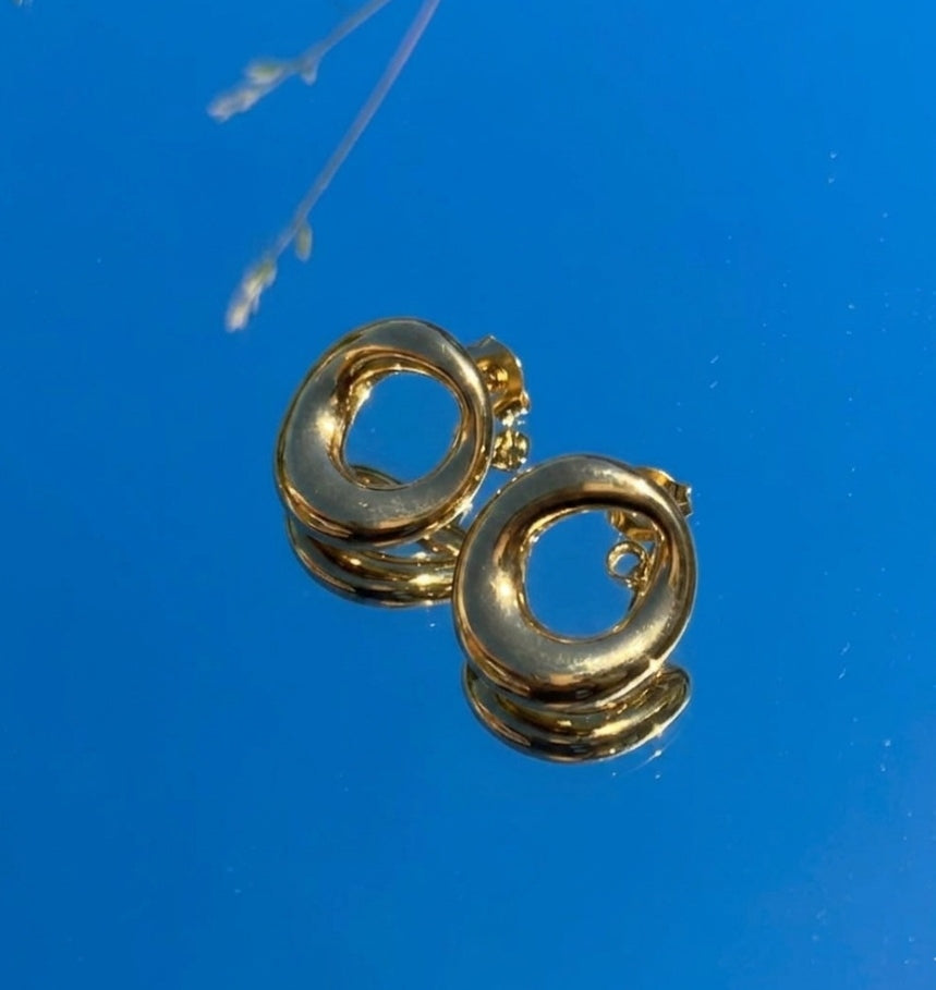 Pendientes Con Circulo Hueco