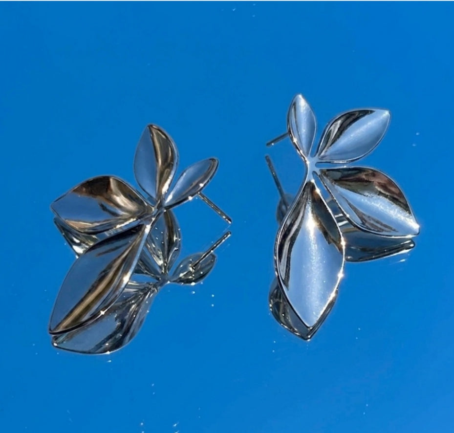 Pendientes Hojas