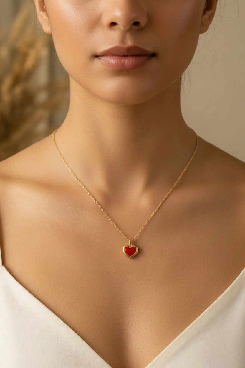 Colgante Corazón Rojo