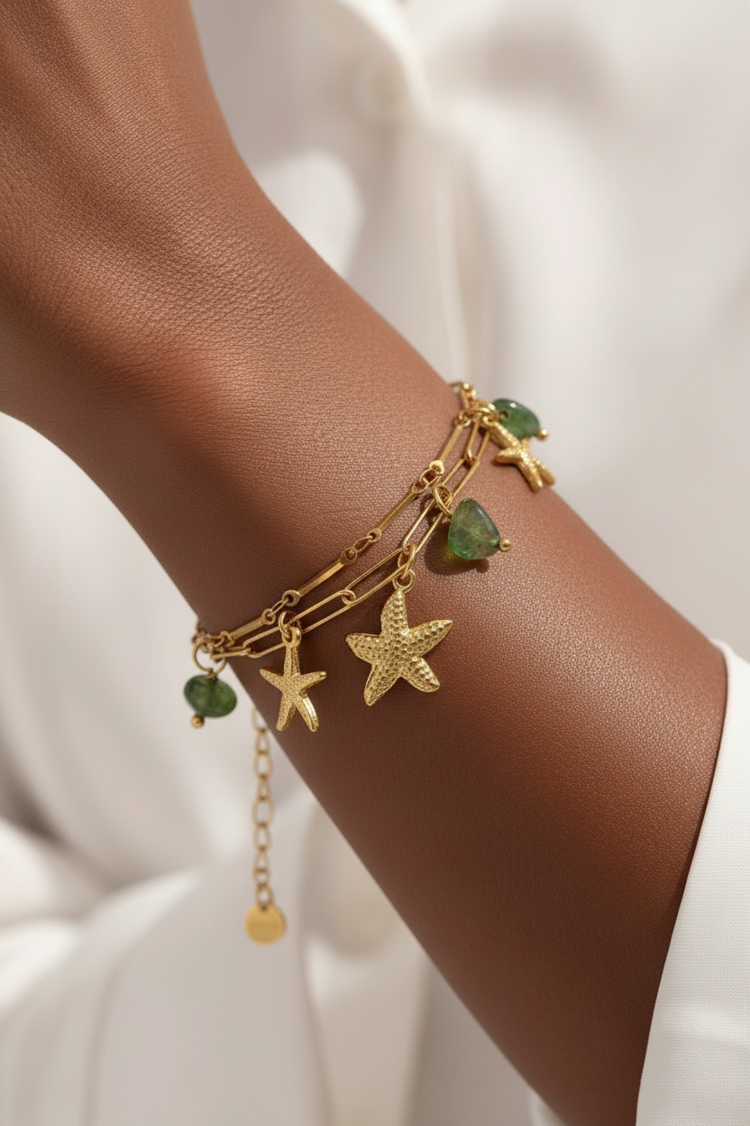 Pulsera Doble Capa - modelo morena